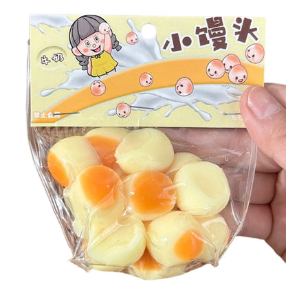 Squeeze Stress Toy Decompression Soft Anxiety Toy Steamed Buns Toy for Autisms Dropship
