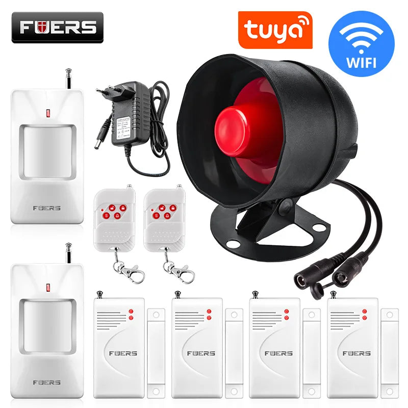 Home Alarm Systems with Loud Siren Speaker