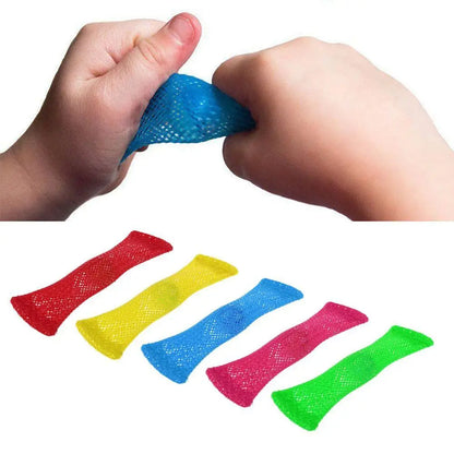 Special Need Austistic children, ADHD Relieve Stress Fidgets And Sensory Toys. Braided Mesh Hand Fidget to Increase Focus