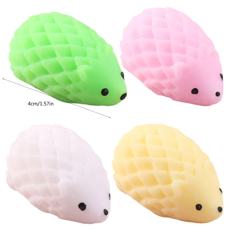 Squeezable Hedgehog Stretchy Animal Toy Soft Decompression Stress Relief Toy Autisms Office Favor Hand Squeeze Toy
