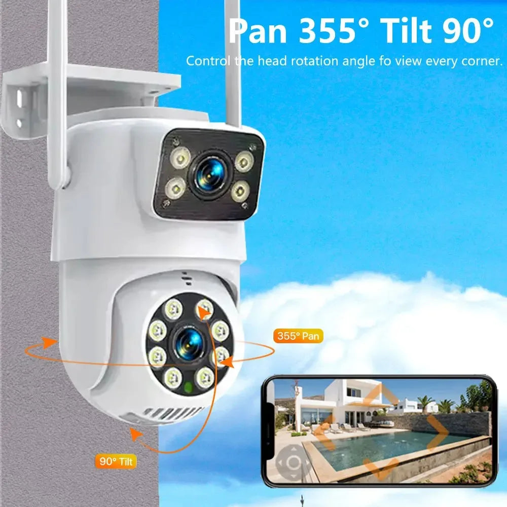 Outdoor/Auto/Home Infrared Surveillance Camera(Tilt 360°)