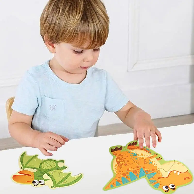 Motor Skills: Animals Puzzles For Kids Educational Jigsaw Board Game Kids Learning Educational Puzzles