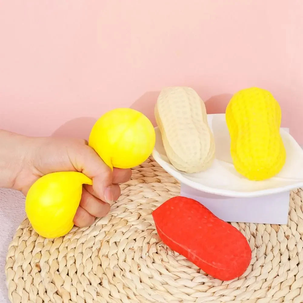 Squishy Hamburger Stress Ball Autism Sensory Toy Stress & Anxiety Relief Fidget Toys Ice-cream Pinch Decompression Toy for Adult