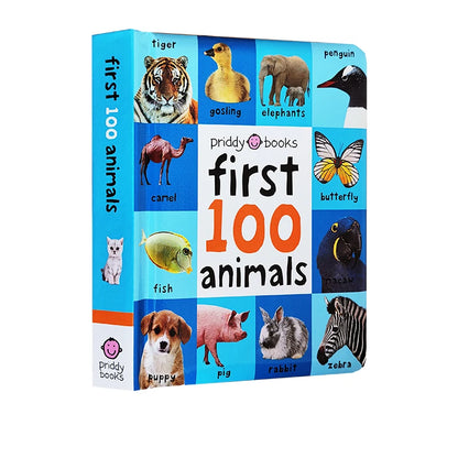 Baby Learning English Picture Animals Books(the First 100 words)