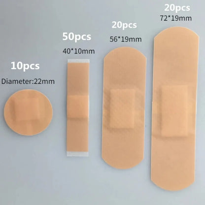 Band Aids: Breathable & Waterproof (100 pcs)