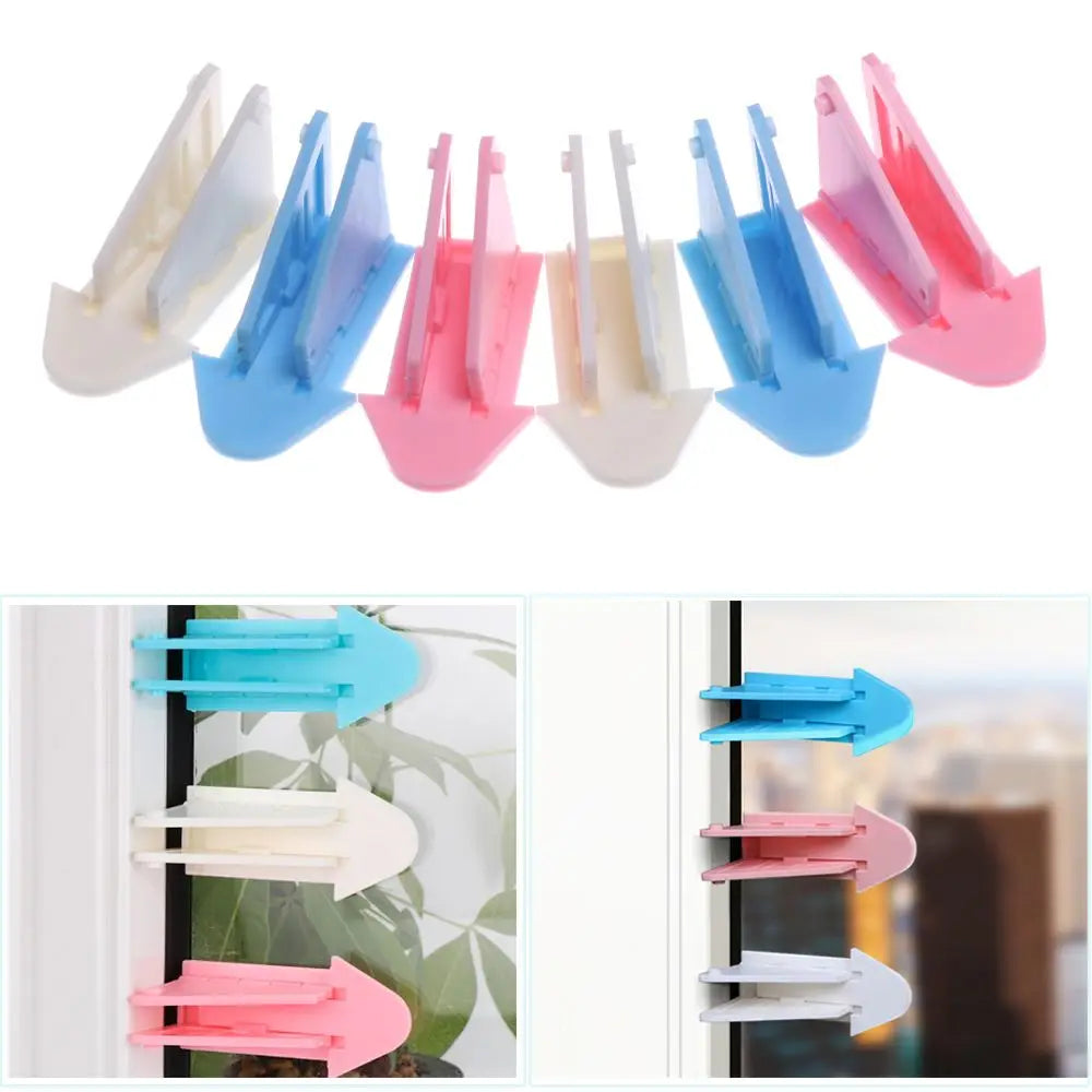 Child Safety: Kids Security Sliding Window & Doors Stopper Safety Locks(3 pcs)