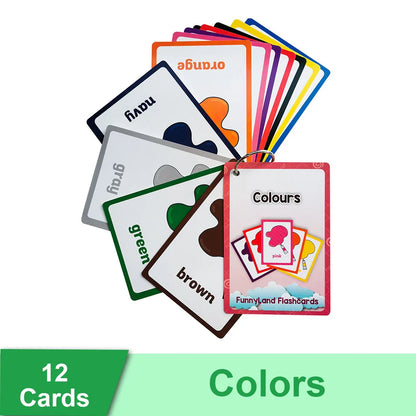Read & Write English: Kids 3-8 Years English Words Cards Vocabulary Building Montessori Learning Toys Kindergarten Teaching Aids Educational Flashcard