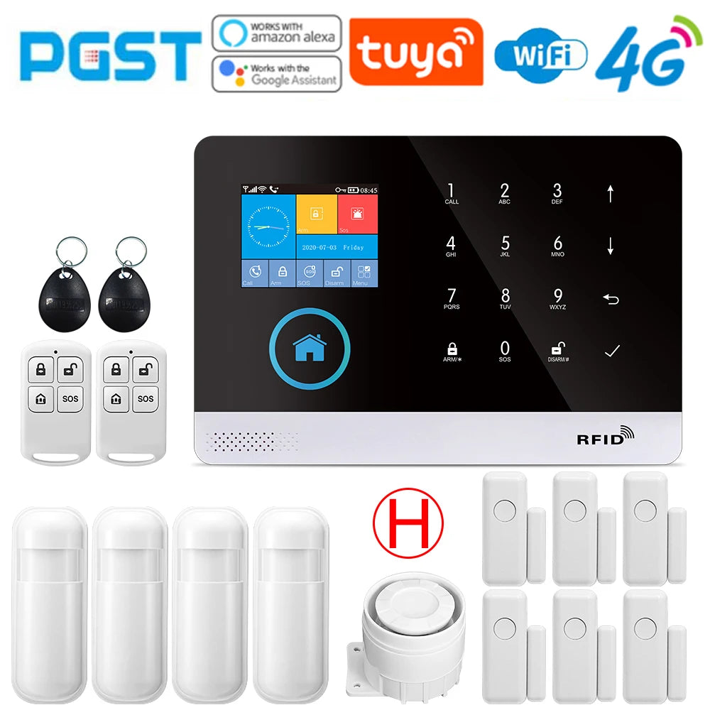 Home Alarm Systems, a 4G Intelligent Wireless Security Device