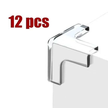 1/12pcs Baby Safety Silicone Protector Table Furnitur Kids Desk Corner Edge Protection Cover Children Soft Anticollision Guards