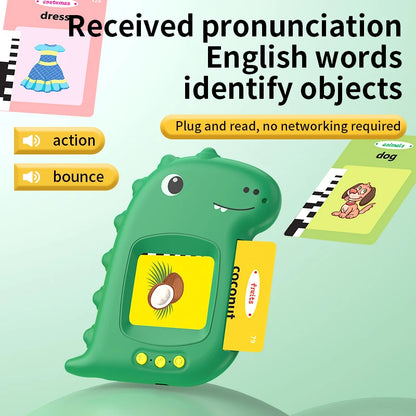 Read & Write English: Electronic Audio Book,Talking Flash Card Machine