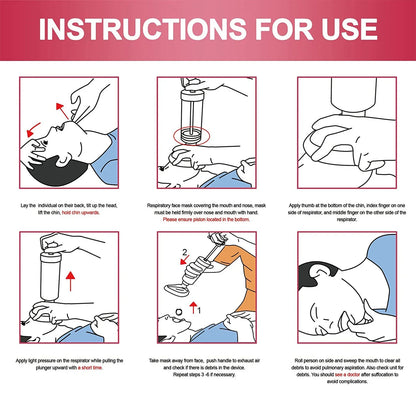 Suction Vac, Anti Choke Device for Kids/Adults