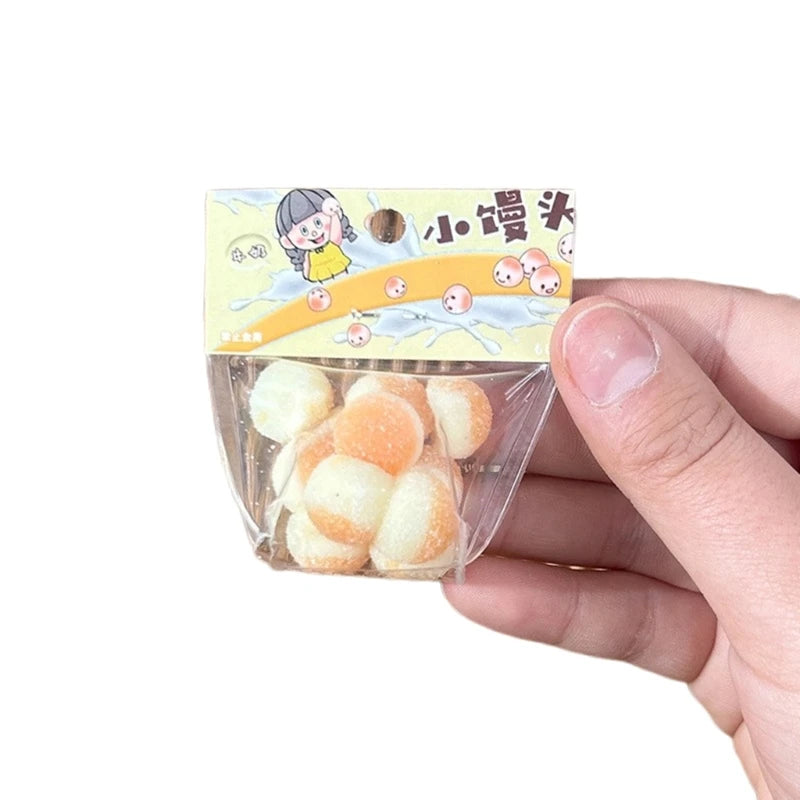 Squeeze Stress Toy Decompression Soft Anxiety Toy Steamed Buns Toy for Autisms Dropship