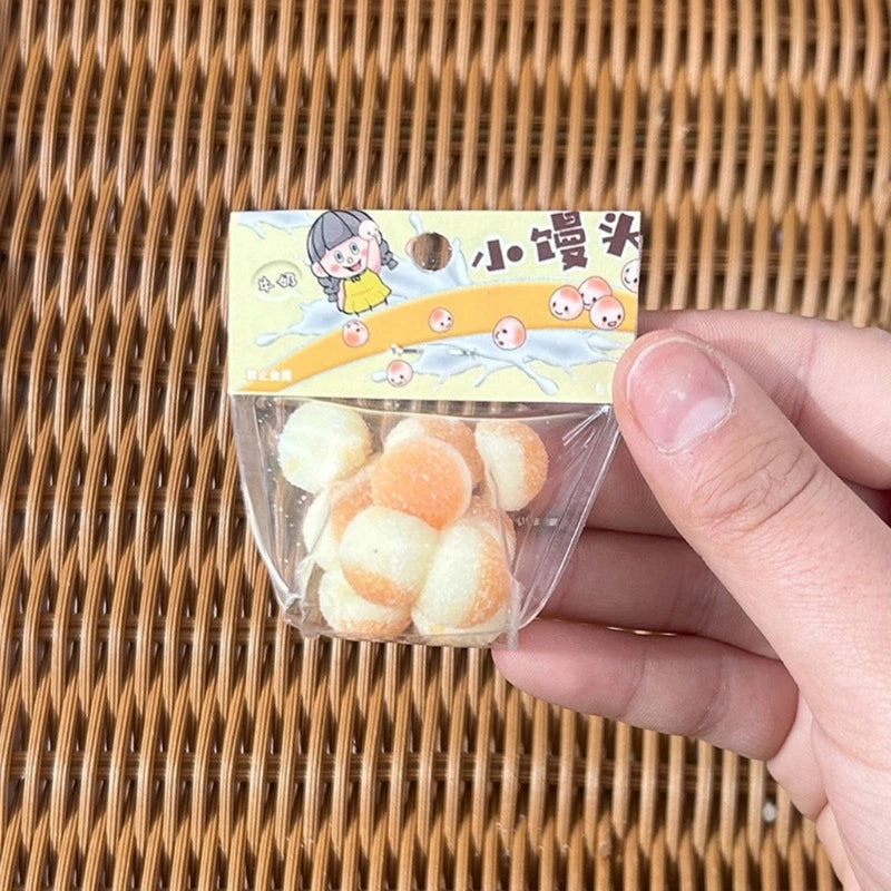 Squeeze Stress Toy Decompression Soft Anxiety Toy Steamed Buns Toy for Autisms Dropship