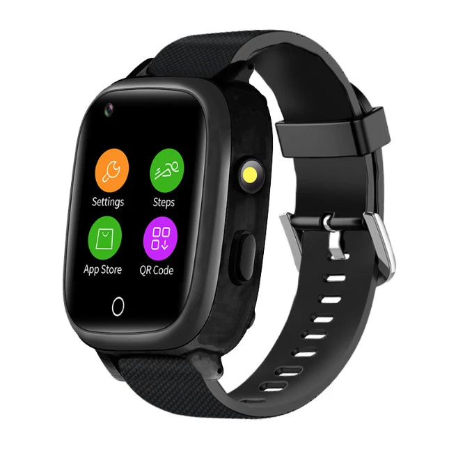 SOS Video Call Old People Locator Fall Alert Tracker Elderly Smart Watch GPS Positioning Fall Detection 4G Sim Card