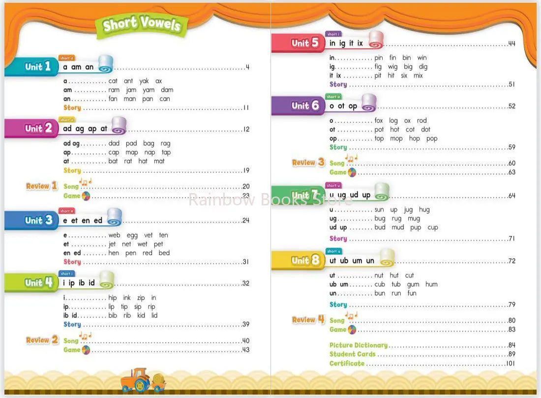 Read & Write English: Children Teaching Learning Book(Level 1-4), Spelling Textbook Oxford Phonics