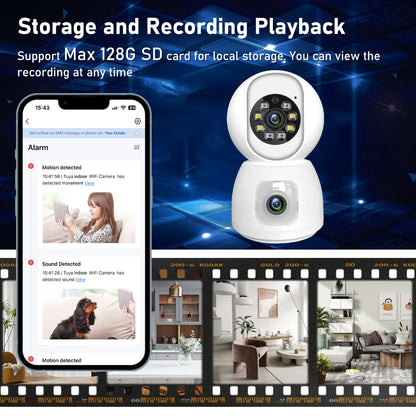 Indoor Smart Wireless WiFi Surveillance Camera(Babies & Pets Monitor)