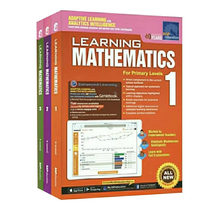 Primary Mathematics School Textbook(Book Grade 1-6/Kindergarten)