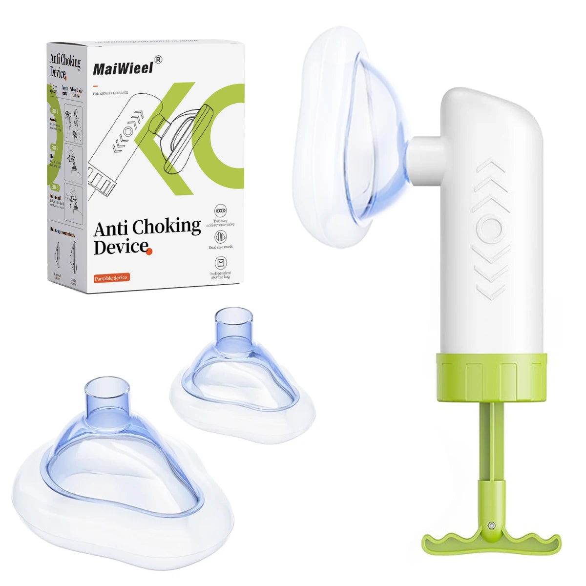 Portable Anti-Choking First Aid Kit for Emergency Choking for Kids/Adults