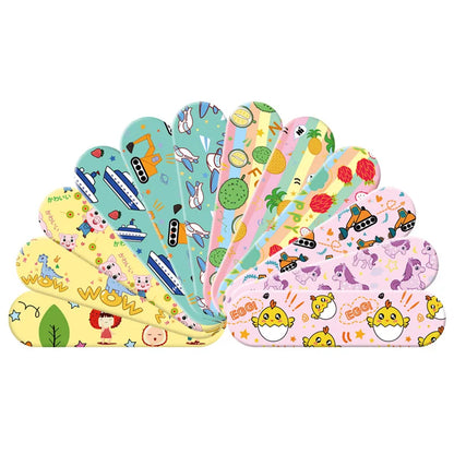 Band Aids: Cartoon Animals (120 pcs)