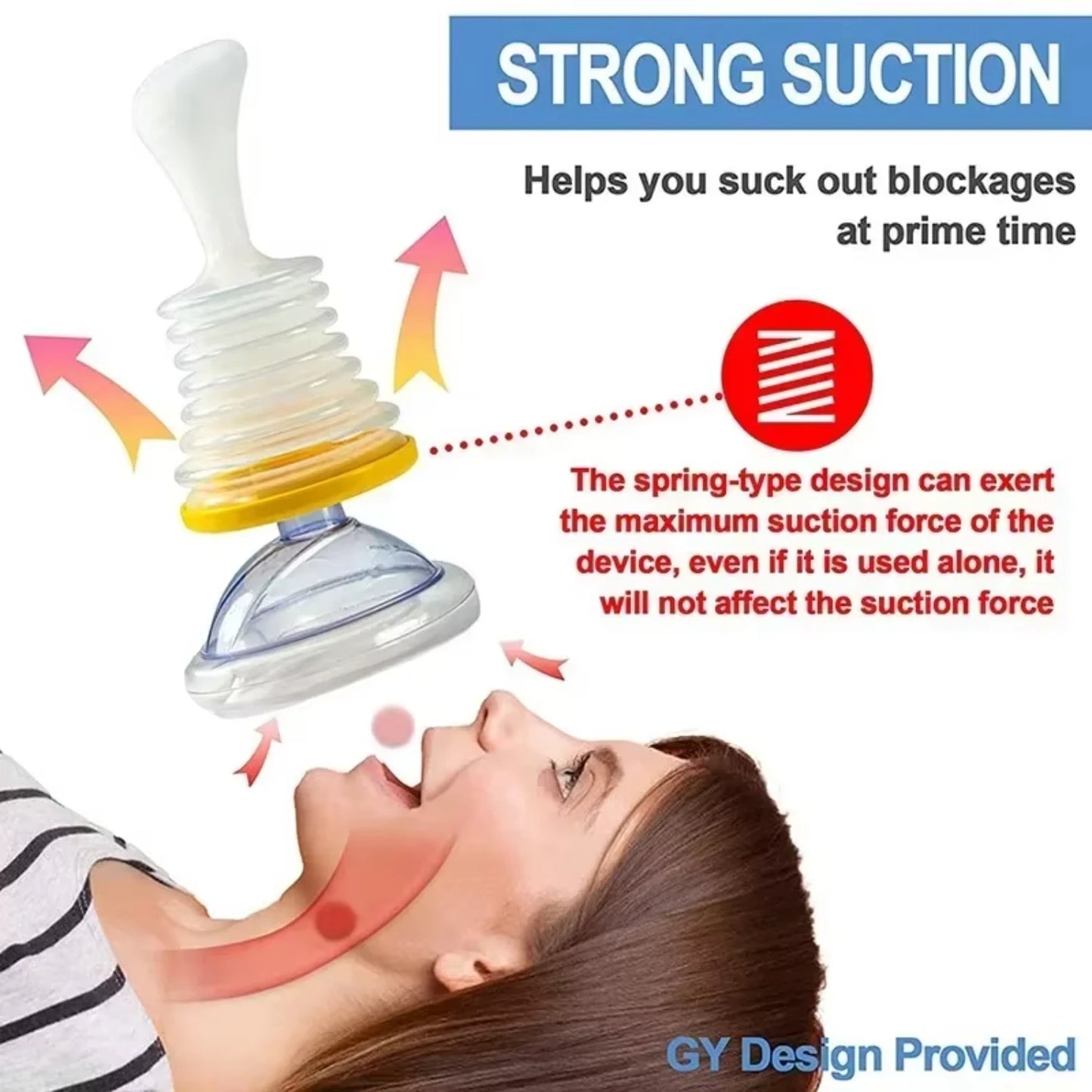Portable First Aid Kit Family Emergency Anti-Choking Device for Adults/Children