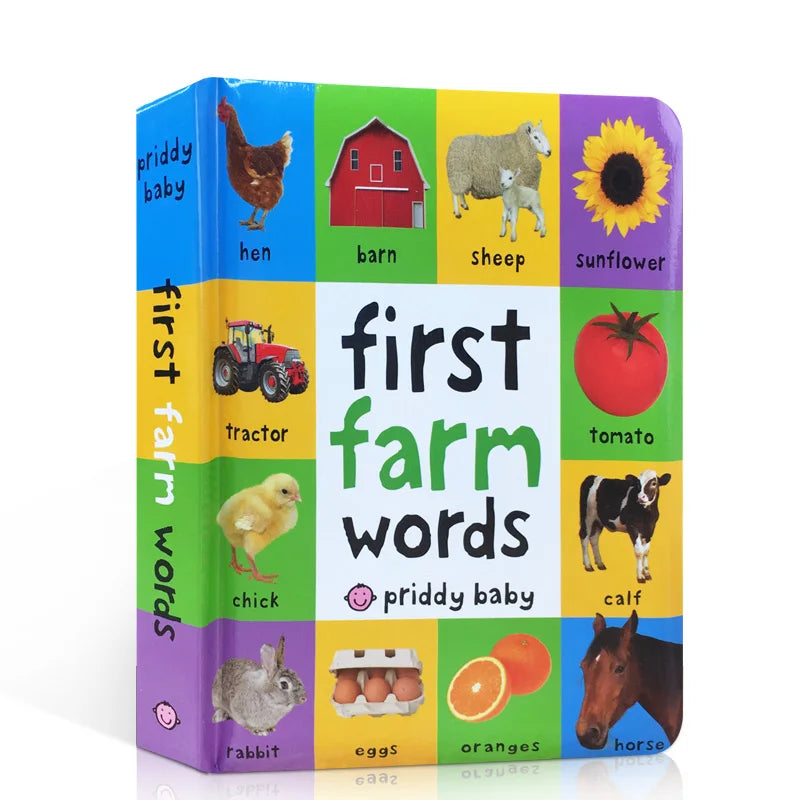 Baby Learning English Picture Animals Books(the First 100 words)