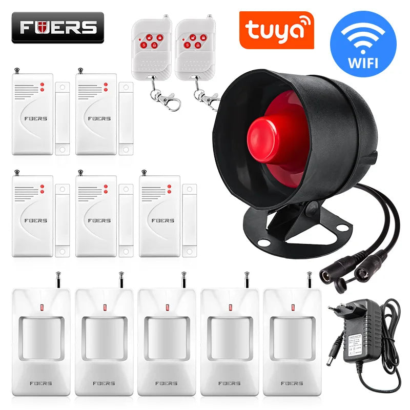 Home Alarm Systems with Loud Siren Speaker