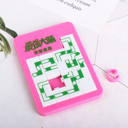 Motor Skills: Number Learning Moving Sliding Puzzles For Kidergarten, Jigsaw Puzzle(5 Psc)