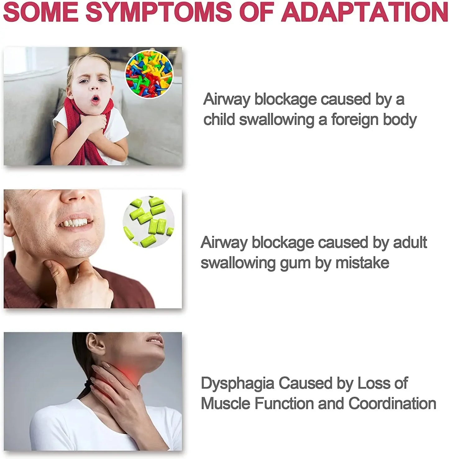 Professional Anti Choking  Emergency Device for adults/children