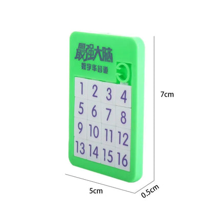 Motor Skills: Number Learning Moving Sliding Puzzles For Kidergarten, Jigsaw Puzzle(5 Psc)