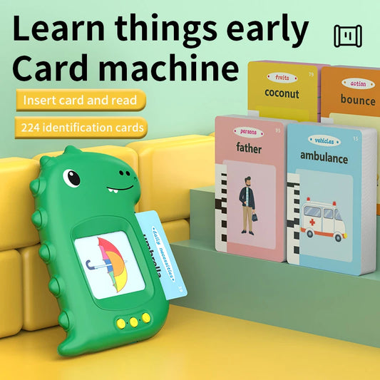 Read & Write English: Electronic Audio Book,Talking Flash Card Machine