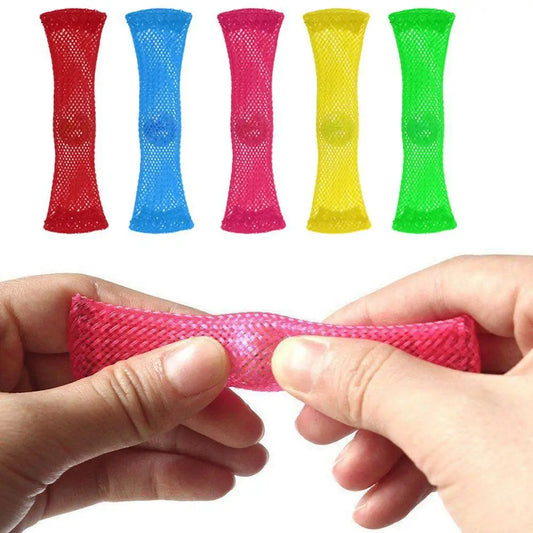 Special Need Austistic children, ADHD Relieve Stress Fidgets And Sensory Toys. Braided Mesh Hand Fidget to Increase Focus