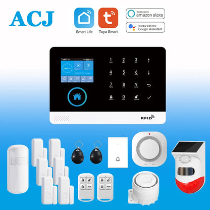 Home Alarm Systems with Motion Cameras,Smart House App Control