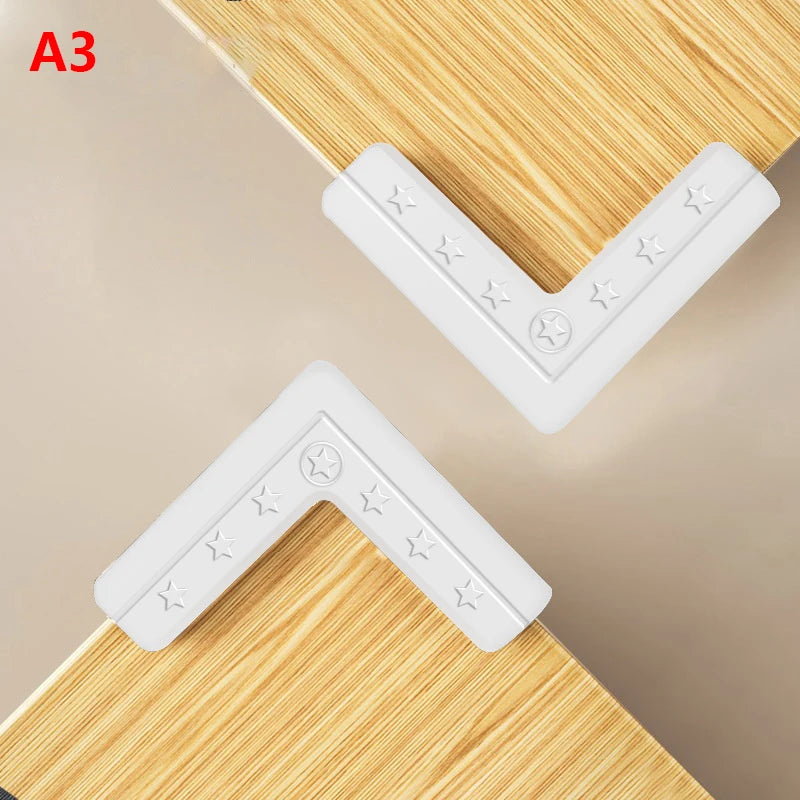 2pcs Silicone Safety Furniture Edge Banding Corner Guards Aluminum Windows Anti-bump Head Protector Child Anti-collision