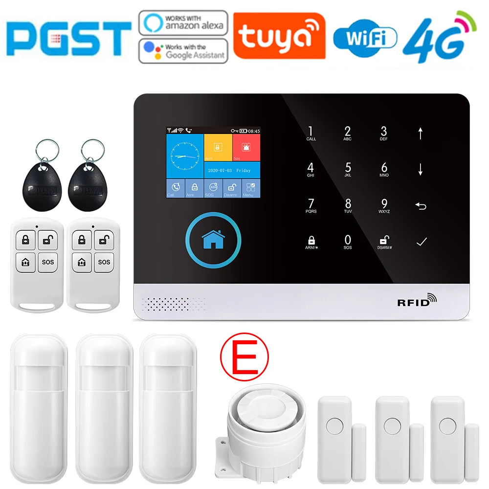 Home Alarm Systems, a 4G Intelligent Wireless Security Device