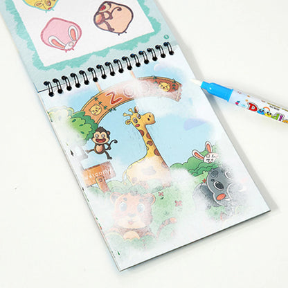 Reusable Water Coloring Drawing & Painting Book for Toddlers