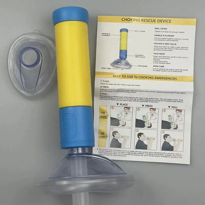 Anti Choking Device, CPR Asphyxia Rescue Vac