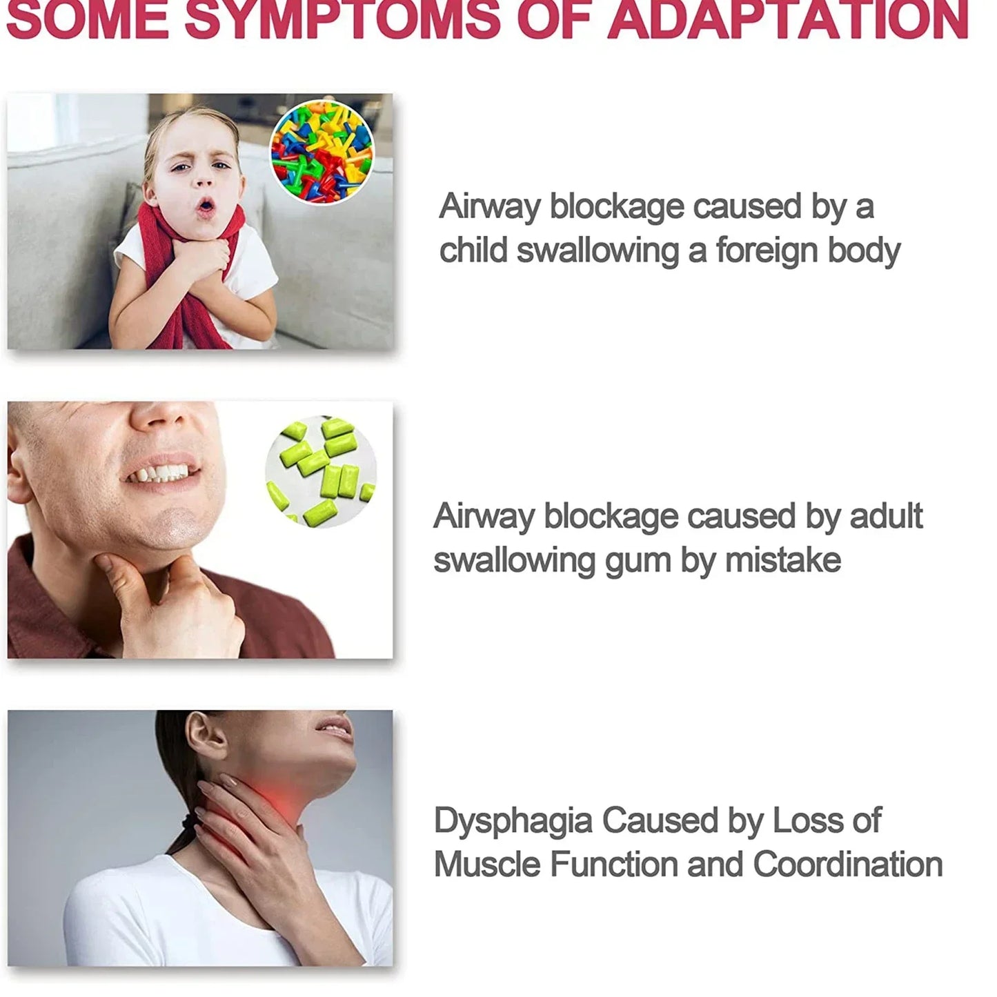 Anti Choking Device: Upgrade Portable Emergency Life Saving Suction Vac for Kids/Adults. Portable suction tools that remove foreign objects from the airways when people are choking. These devices use negative pressure (suction) to pull an obstruction out.
