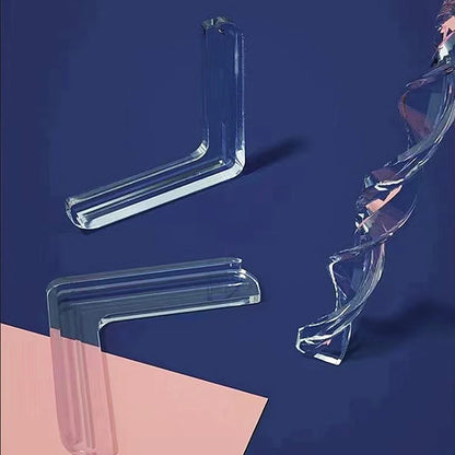 4 Pcs Silicone Safety Furniture & Windows Edge Banding Corner Guards for children.