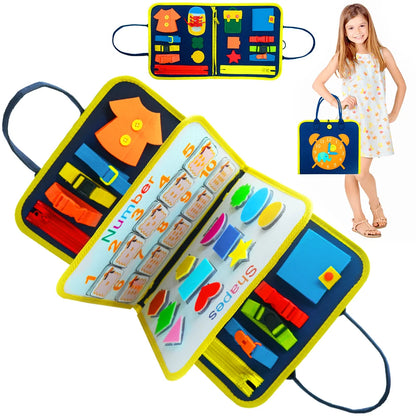 Multiple Themes Busy Books for Toddlers Montessori Baby Busy Board Felt Children Hand Autism Toys Preschool Sensory Learning Toy