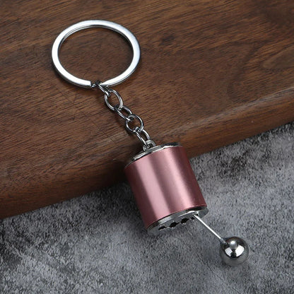 Car Modification Gear Shift Head Keychain Antistress Fidget Toys For Anxiety ADHD Autism