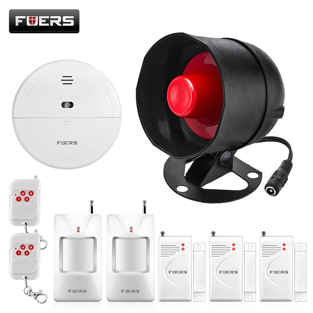 Home Alarm Systems with Loud Siren Speaker