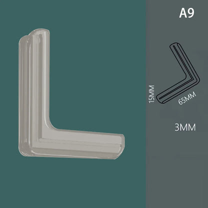 4 Pcs Silicone Safety Furniture Edge Banding Corner Guards Aluminum Angles Windows Anti-bump Head Protector Child Anti-collision