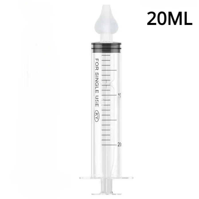 First Aid: Baby Nasal Aspirator Syringe(2pcs), Rhinitis Cleaning Equipment