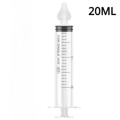 First Aid: Baby Nasal Aspirator Syringe(2pcs), Rhinitis Cleaning Equipment