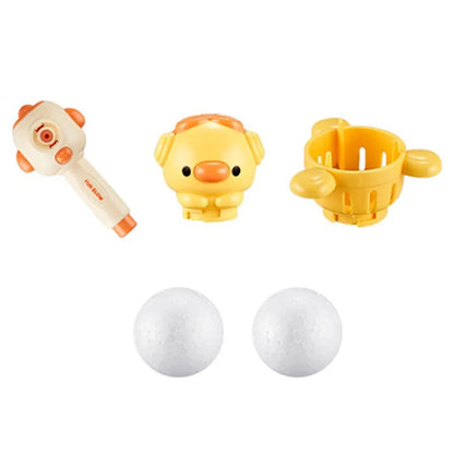 Cartoon Breathing Exerciser Toys Funny 3-in-1 Balloon Launcher Toy with Whistle Toy Release Educational Toys Sensory Autism Toys