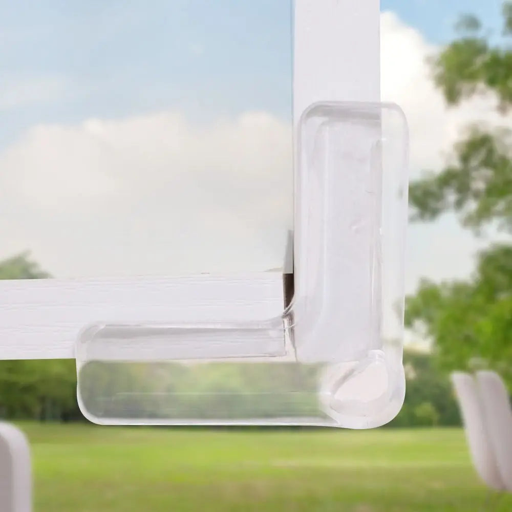 4Pcs Table & Furniture Cabinet Corner Guards, High-Elasticity and Transparent