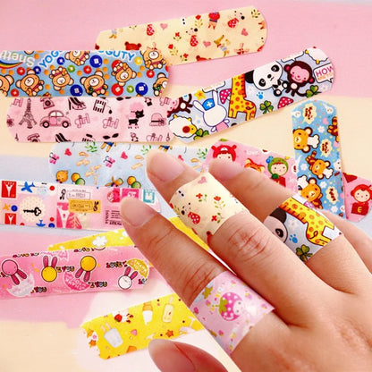 Band Aids: Cartoon Animals (120 pcs)