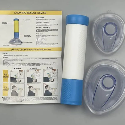 Anti Choking Device, CPR Asphyxia Rescue Vac