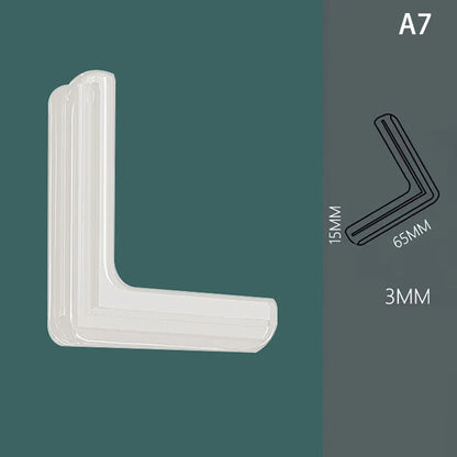 4 Pcs Silicone Safety Furniture Edge Banding Corner Guards Aluminum Angles Windows Anti-bump Head Protector Child Anti-collision