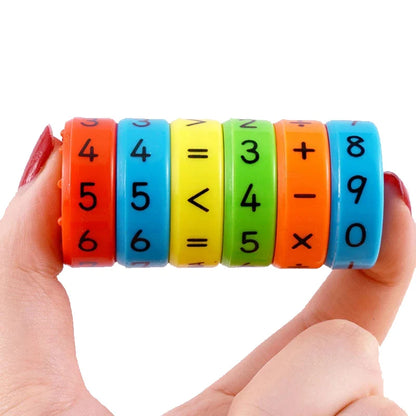 Children Magnetic Arithmetic Learning Math Puzzle Cube Kids Educational Toys Sensory Autism Games For Kids Decompression Gifts